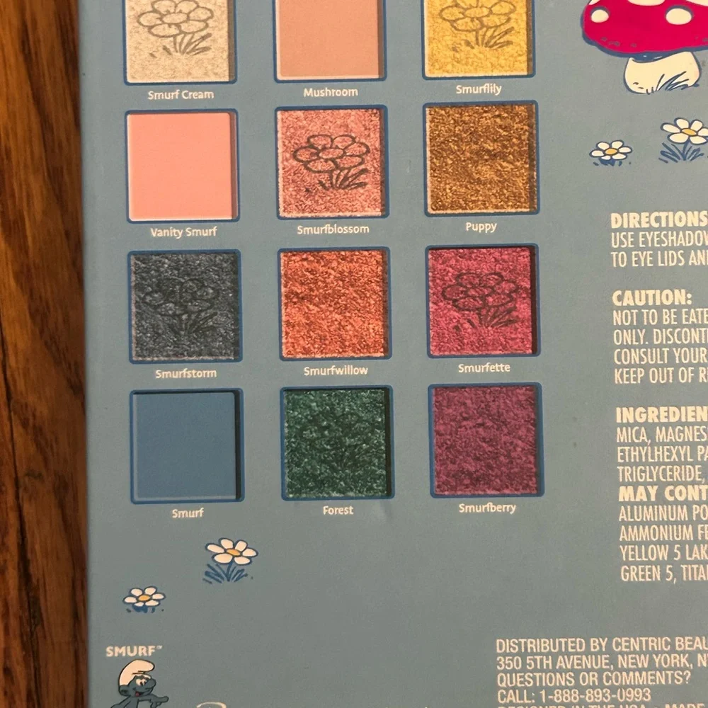 The Smurfs Eyeshadow Palette